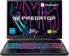 Acer Predator Helios Neo 16 NH.QLTSI.001 Laptop vs Asus TUF Gaming F15 2023 FX507ZV-LP094W Gaming Laptop