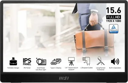 MSI Pro MP161 E2 15.6 inch Full HD Portable Monitor