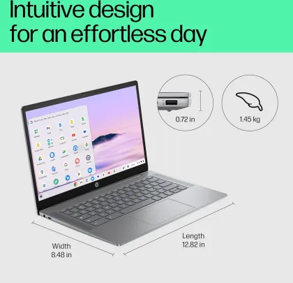 HP Chromebook 14a-nf0017tu Laptop (Intel Core i3-N305/ 8GB/ 256GB UFS/ Chrome OS)