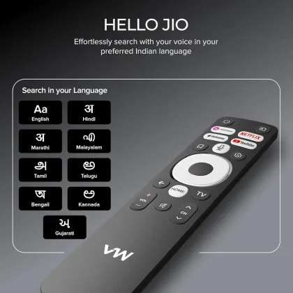 VW Nano Sync Series 43 inch Ultra HD 4K Smart QLED TV (VW43JQ1)