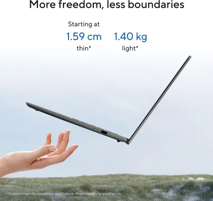 Asus Vivobook S14 2025 S3407VA-LY037WS Laptop (13th Gen Core i5/ 16GB/ 512GB SSD/ Win11 Home)