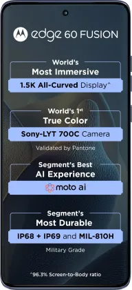 Motorola Edge 60 Fusion