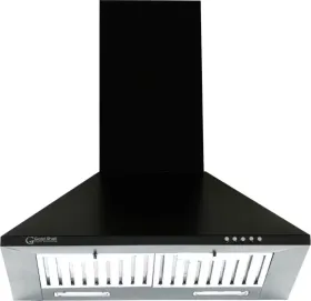 Gold Shell GS Prime HT BK 60 cm Wall Mounted Chimney