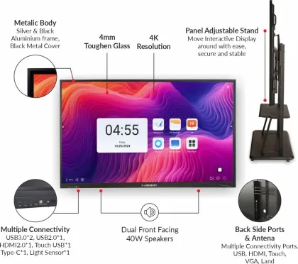 Limeberry SP-IWB FE-55-1 55 inch Ultra HD 4K Interactive Flat Panel