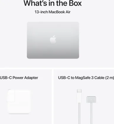 Apple MacBook Air 13 2025 Laptop (Apple M4/ 24GB/ 512GB SSD/ MacOS/ 10-Core GPU)