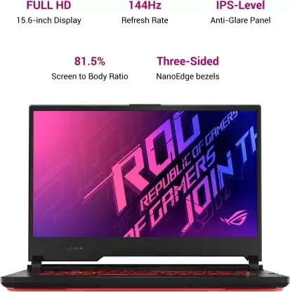Asus ROG Strix G15 G512LI-HN094T Gaming Laptop (10th Gen Core i5/ 8GB/ 512GB SSD/ Win10 Home/ 4GB Graph)