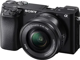 Sony Alpha 6100L 24.2MP Mirrorless Digital Camera with 16-50mm Power Zoom Lens & Sony E 70-350mm F/4.5-6.3 Lens
