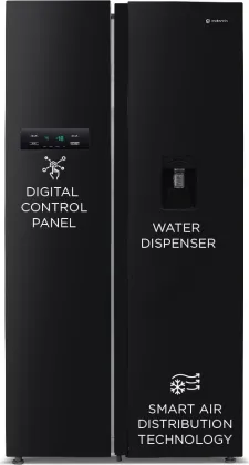 Motorola 584MS025MRBD 584 L Side by Side Refrigerator