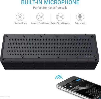 ZAAP Aqua Pro 10W Bluetooth Speaker Price in India 2025, Full