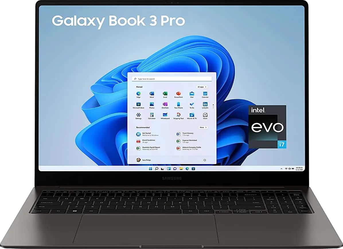Samsung Galaxy Book Pro NP XFG KC IN Laptop Th Gen Core I GB GB SSD Win Price