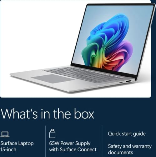 Microsoft Surface Laptop 15 2026 EP2-60207 Laptop (Snapdragon X2 Elite/ 16GB/ 512GB SSD/ Win11)