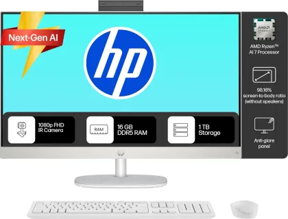 HP Next Gen AI 27-ct2073in AIO Desktop (AMD Ryzen AI 7 350/ 16 GB RAM/ 1 TB SSD/ Win 11) - image 2