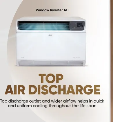 LG UW-Q18WUZA 1.5 Ton 5 Star 2025 Dual Inverter Window AC