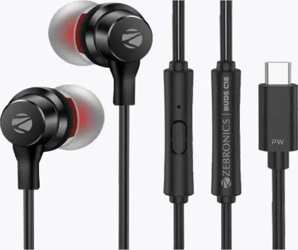 Zebronics Zeb-Buds 18C Wired Earphones