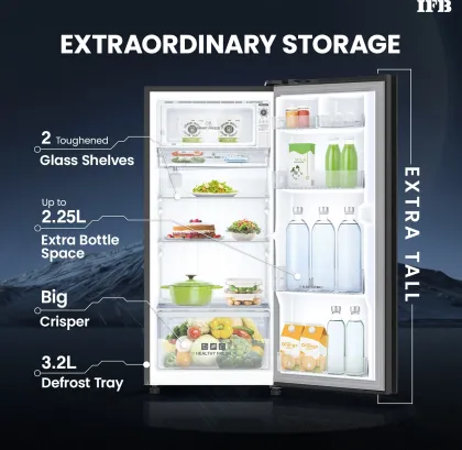 IFB IFBDC-2134DRGE 187 L 4 Star Single Door Refrigerator