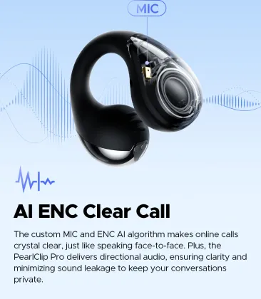 SoundPEATS PearlClip Pro True Wireless Earbuds