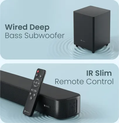 Portronics Pure Sound Pro X2 150W Bluetooth Soundbar