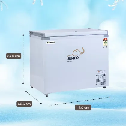 Rockwell 350SDU 350 L Single Door Deep Freezer