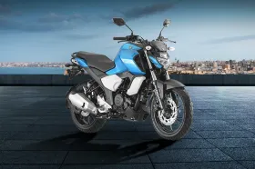 Yamaha FZ-X Matte Titan and Dark Matte Blue