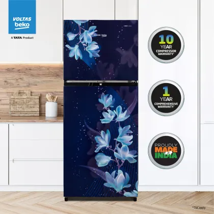 Voltas Beko RFF265D 228 L 2 Star Double Door Refrigerator