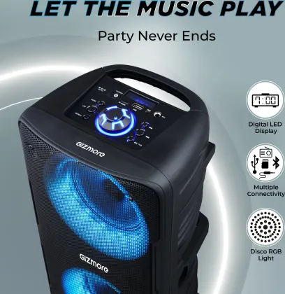 Gizmore Giz-T4000 40W Bluetooth Speaker