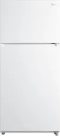 Midea MRT18S3AWW 18 Cu Ft Double Door Refrigerator