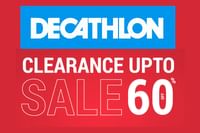 Decathlon Clearance Sale: Upto 60% OFF