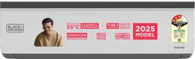 Black & Decker BXACN3I315BP2IN 1.5 Ton 3 Star 2025 Inverter Split AC