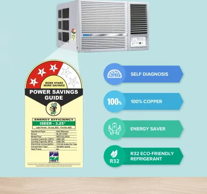 Blue Star WIE318L 1.5 Ton 3 Star 2025 Inverter Window AC