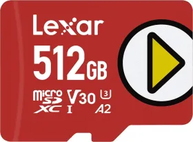 Lexar Play 512GB Micro SDXC UHS-I Memory Card