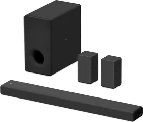 Sony HT-A3000 Soundbar with SA-SW3 Wireless Subwoofer and SA-RS3S Rear Speaker