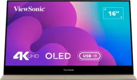 ViewSonic VX1655-4K-OLED 16 Inch Ultra HD 4K Portable Monitor