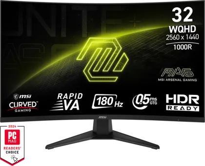 MSI MAG 325CQF 31.5 inch Quad HD Gaming Monitor