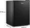 Midea WHS-87LB1 2.4 Cu Ft Single Door Mini Refrigerator