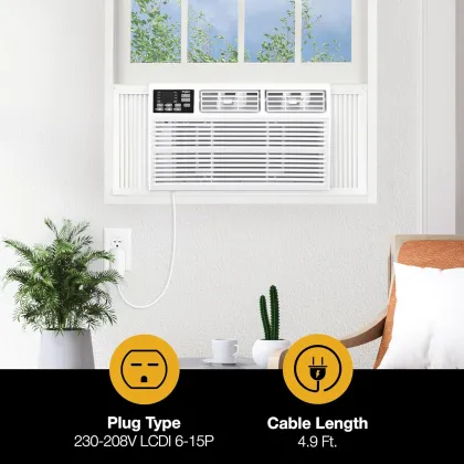 Whirlpool WHAW242CW 24000 BTU 230V Window AC