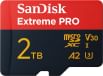 SanDisk Extreme Pro 2TB Micro SDXC UHS-I Memory Card