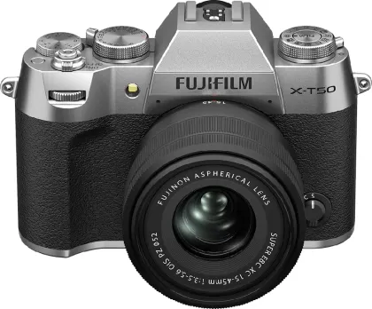 Fujifilm X-T50 40MP Mirrorless Camera with XF 15-45mm F/3.5-5.6 Lens