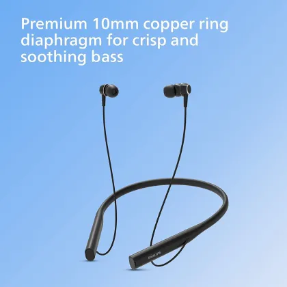 Philips Audio TAN4207BK Wireless Neckband