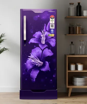 Lloyd GLDF205SS2LC 188 L 5 Star Single Door Refrigerator