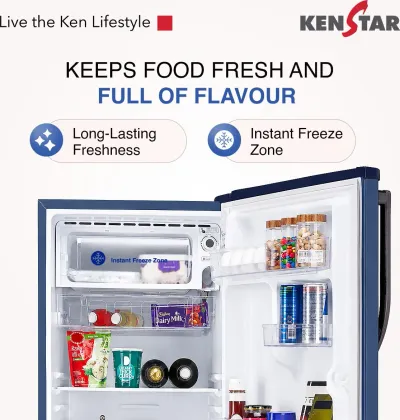 Kenstar 182BD1KS26F0.BB 182 L 1 Star Single Door Refrigerator