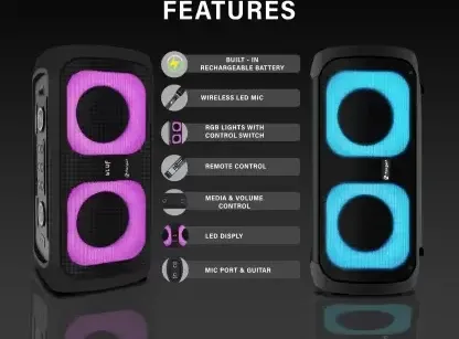 Target TT-PSE-6X203 140W Bluetooth Speaker