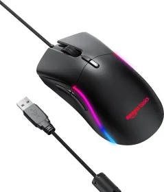 AmazonBasics ABIM11 Wired Optical Mouse