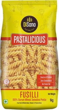DiSano Pastalicious 100% Durum Wheat Fusilli Pasta, 1kg