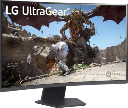 LG Ultragear 32GS60QC-B 32 inch Quad HD Curved Monitor