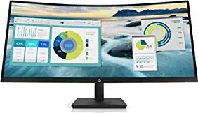 HP P34hc G4 34 inch Quad HD Curved Monitor