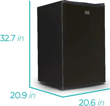 BLACK+DECKER BCRK43B 4.3 Cu Ft Single Door Mini Refrigerator