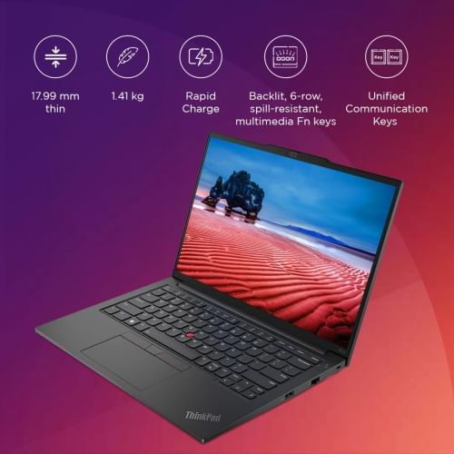 Lenovo Thinkpad E14 G5 21JKS0LM00 Laptop (13th Gen Core i5/ 16GB/ 512GB SSD/ Win11)