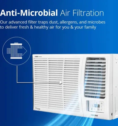 Voltas 185V Vertis Elite Marvel 1.5 Ton 5 Star 2025 Inverter Window AC