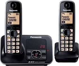 Panasonic KX-TG3722BX Duo Cordless Landline Phone