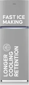 Haier HEF-252IEGS-P 240 L 2 Star Double Door Refrigerator